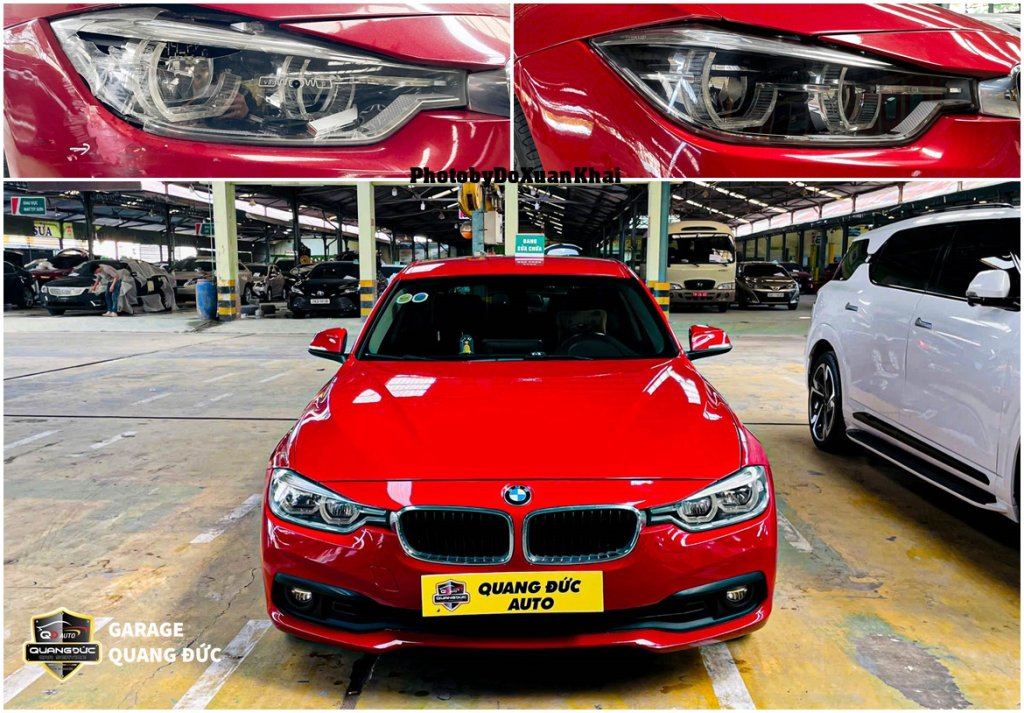 BMW320i 2015 ĐỎ - VỠ ĐÈN PHA PHỤ MÓP CẢN TRƯỚC BÊN PHỤ quangduc khaiphuchoi (1).jpg