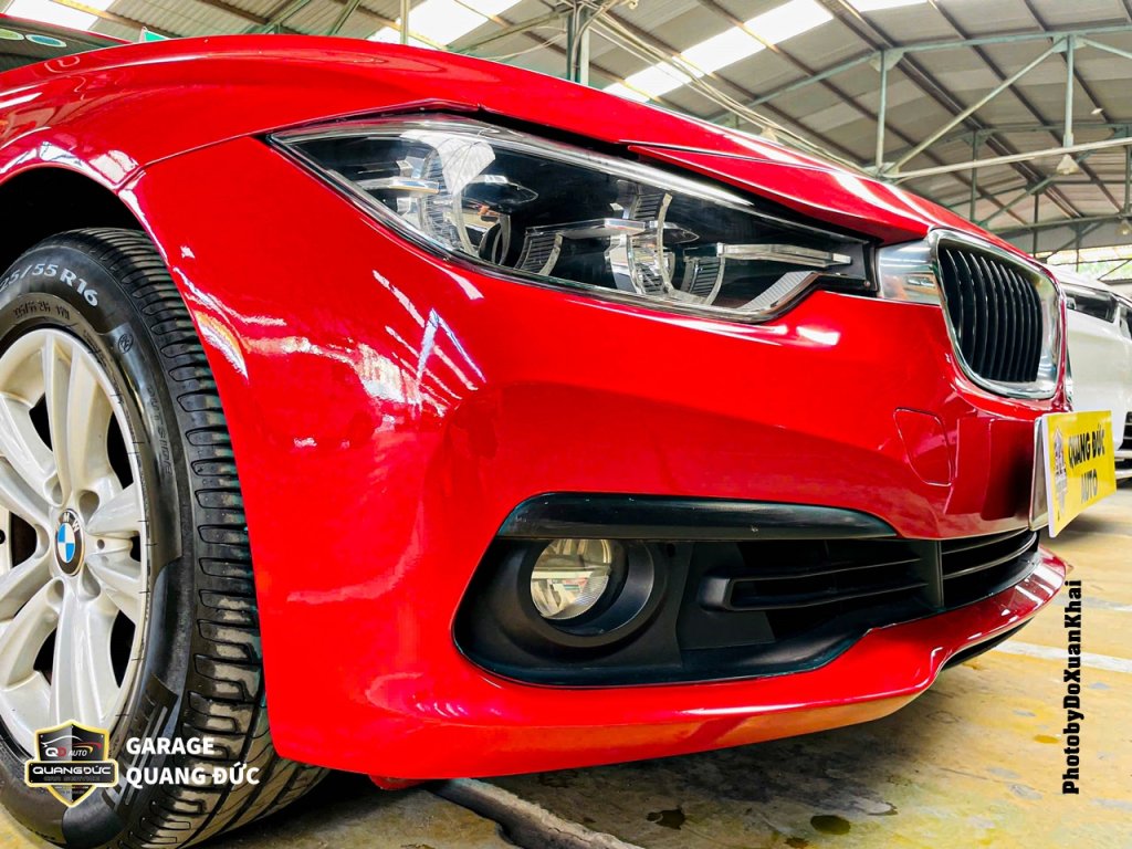 BMW320i 2015 ĐỎ - VỠ ĐÈN PHA PHỤ MÓP CẢN TRƯỚC BÊN PHỤ quangduc khaiphuchoi (15).jpg
