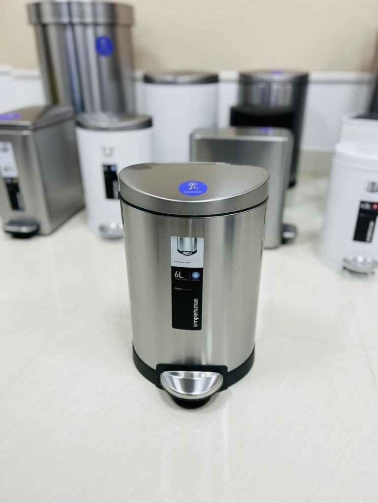 Thùng rác bán nguyệt 6L Simplehuman CW1834CB9.jpg