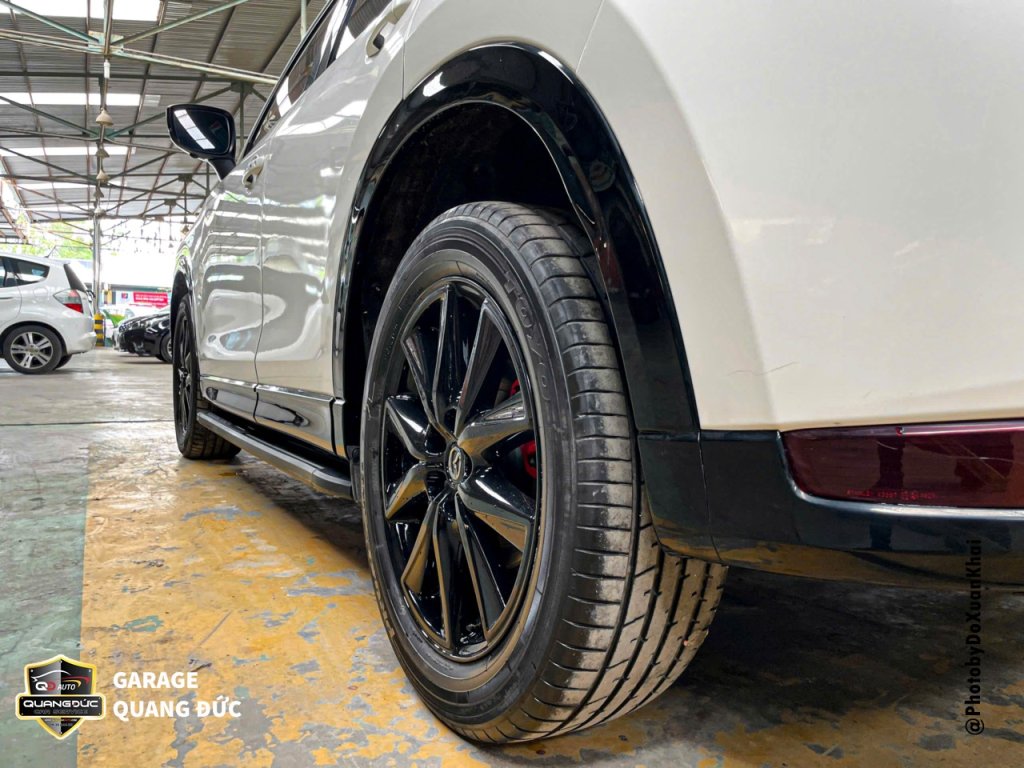 Mazda cx5 sơn đổi màu ốp đen, lazang, cùm phanh khaiphuchoi quangducauto (2).jpg