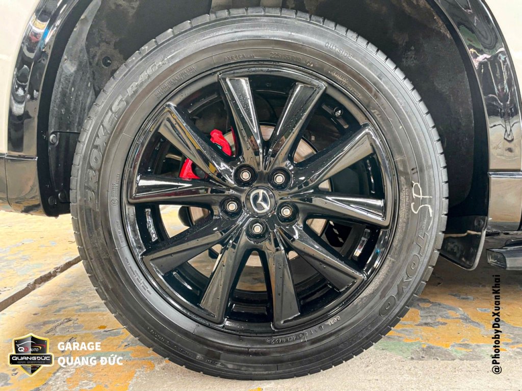 Mazda cx5 sơn đổi màu ốp đen, lazang, cùm phanh khaiphuchoi quangducauto (36).jpg