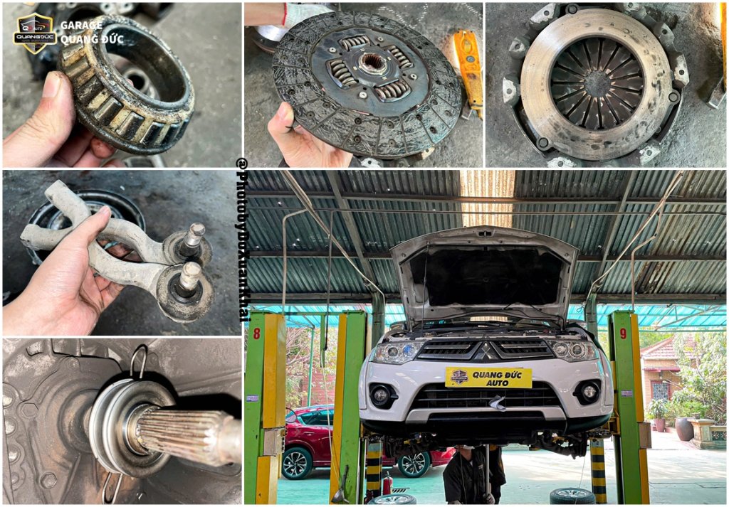 MITSUBUSHI PAJERO 2014 TRẮNG - SỬA CHỮA BẢO DƯỠNG GẦM, HỆ THỐNG CÔN  (1).jpg