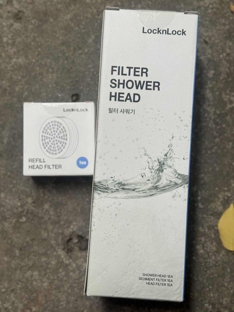 Đầu vòi sen tăng áp, lọc nước LocknLock LBW400 - Made in Korea5.jpeg