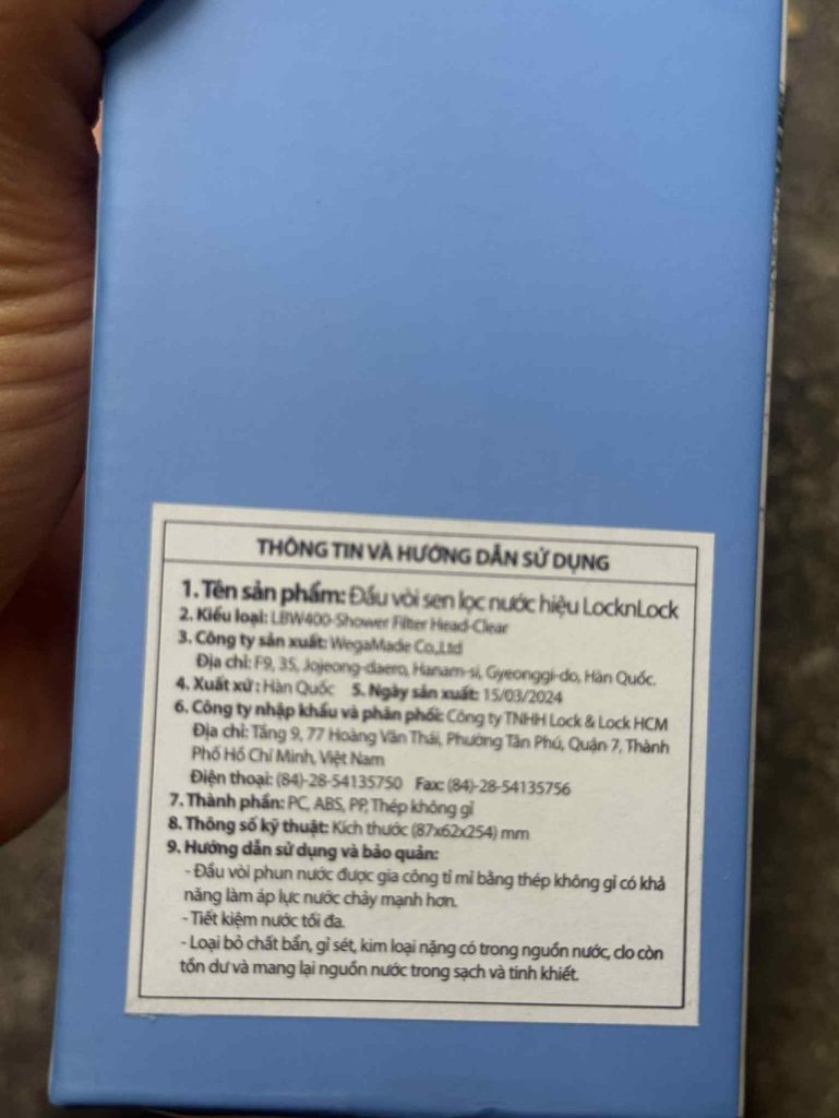 Đầu vòi sen tăng áp, lọc nước LocknLock LBW400 - Made in Korea7.jpeg
