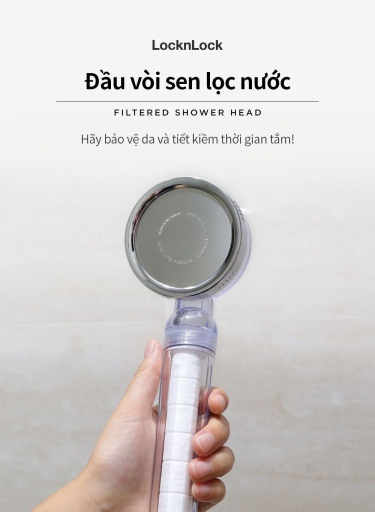 Đầu vòi sen tăng áp, lọc nước LocknLock LBW400 - Made in Korea15.jpg
