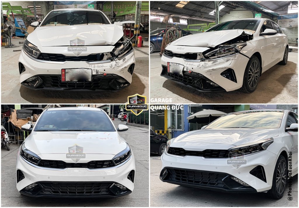 KIA K3 TRẮNG - VỠ ĐÈN, CAPO, CẢN TRƯỚC Quangducauto Khaiphuchoi (1).jpg