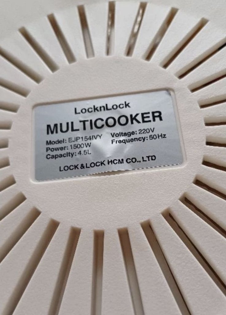 Nồi lẩu điện đa năng 4.5L 1500W Bianco Electric Multicooker Locknlock EJP154IVY10.jpg
