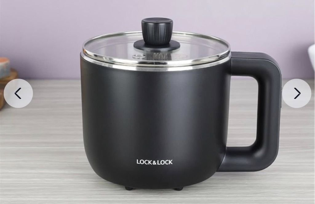 Nồi điện mini đa năng 0.8L 600W LocknLock EJP116BLK1.jpg