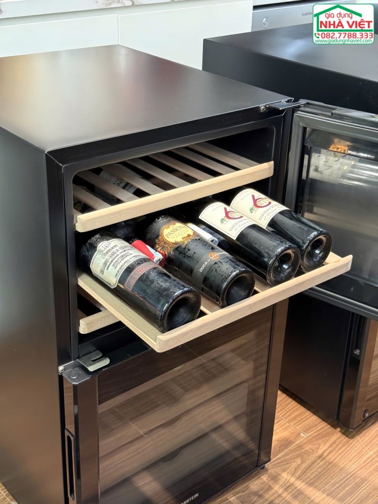 Tủ bảo quản rượu vang Klarstein El Dorado 108L5.jpg