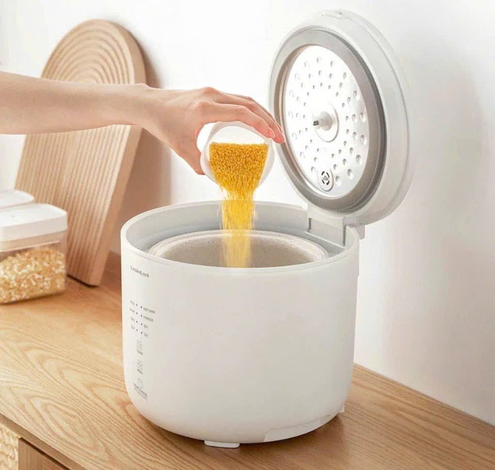 Nồi cơm điện Donggeurami 400W, 1.0L LocknLock EJR334IVY4.jpg