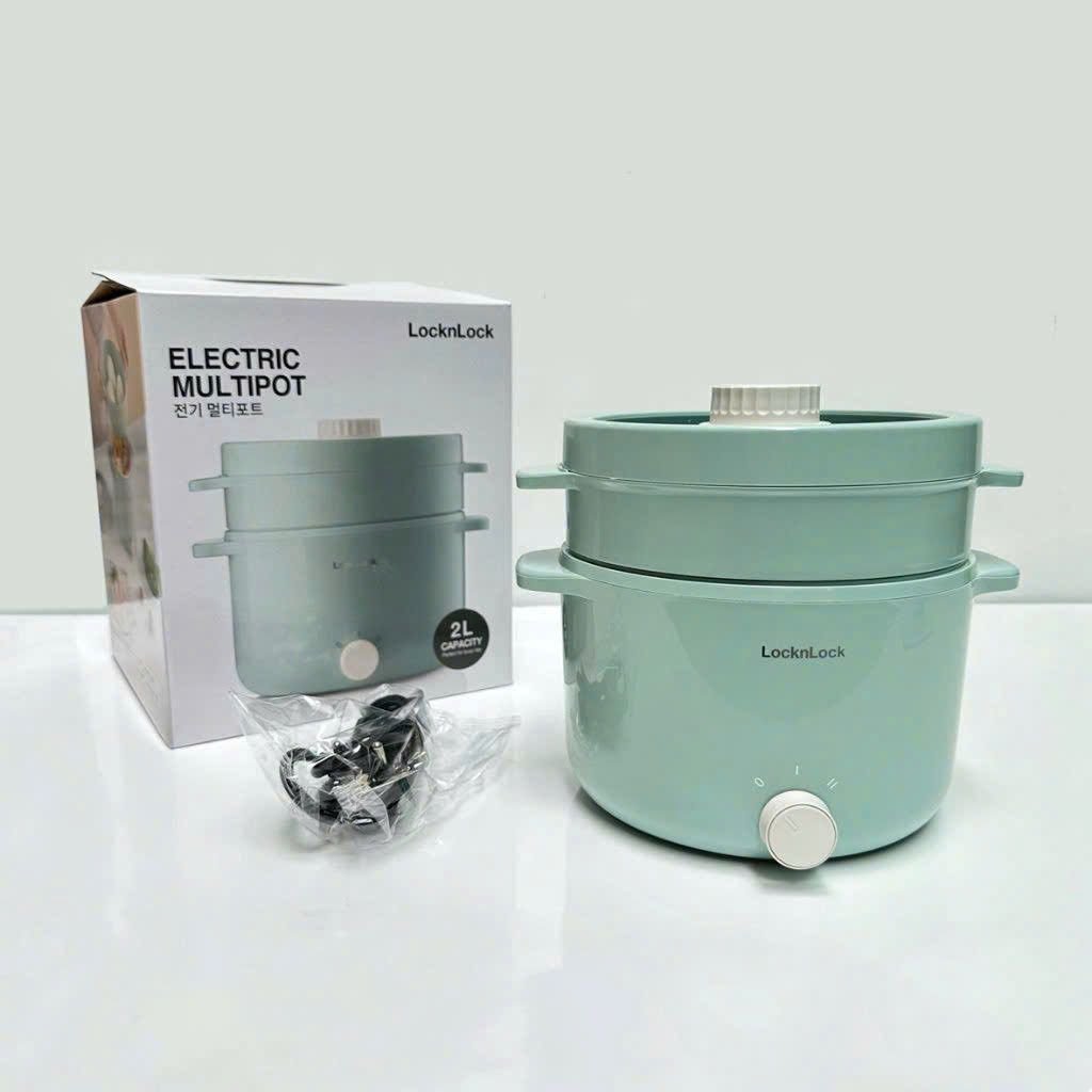 Nồi điện đa năng 2L Electric Multipot có xửng hấp LocknLock EJP156MIT6.jpg