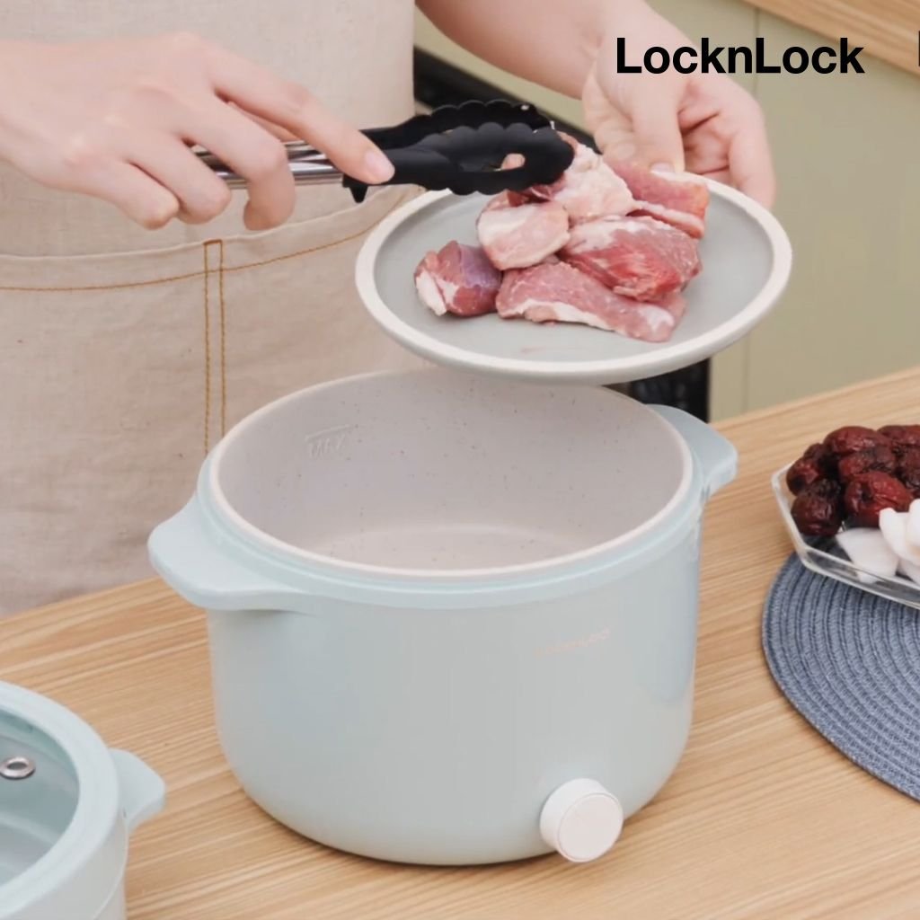 Nồi điện đa năng 2L Electric Multipot có xửng hấp LocknLock EJP156MIT1.jpg