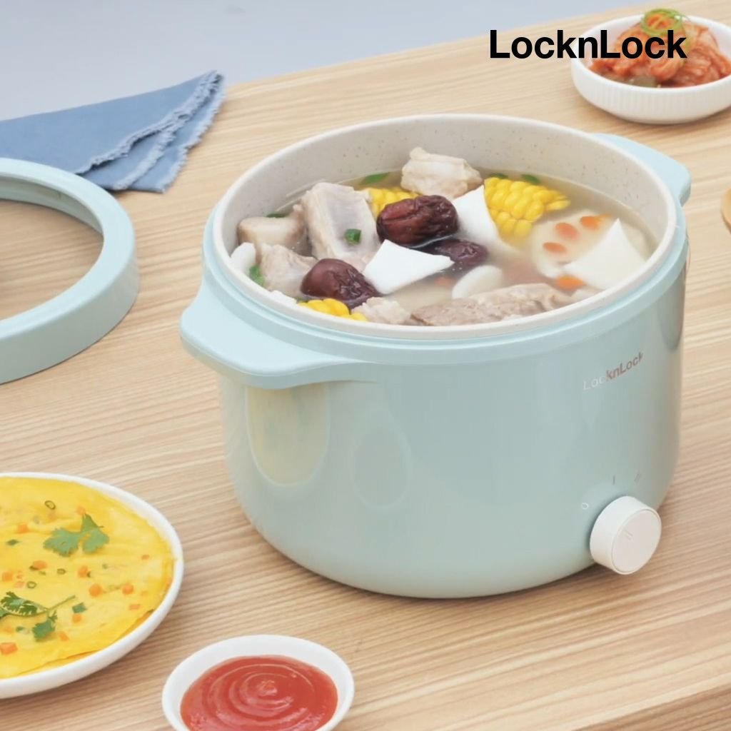 Nồi điện đa năng 2L Electric Multipot có xửng hấp LocknLock EJP156MIT2.jpg