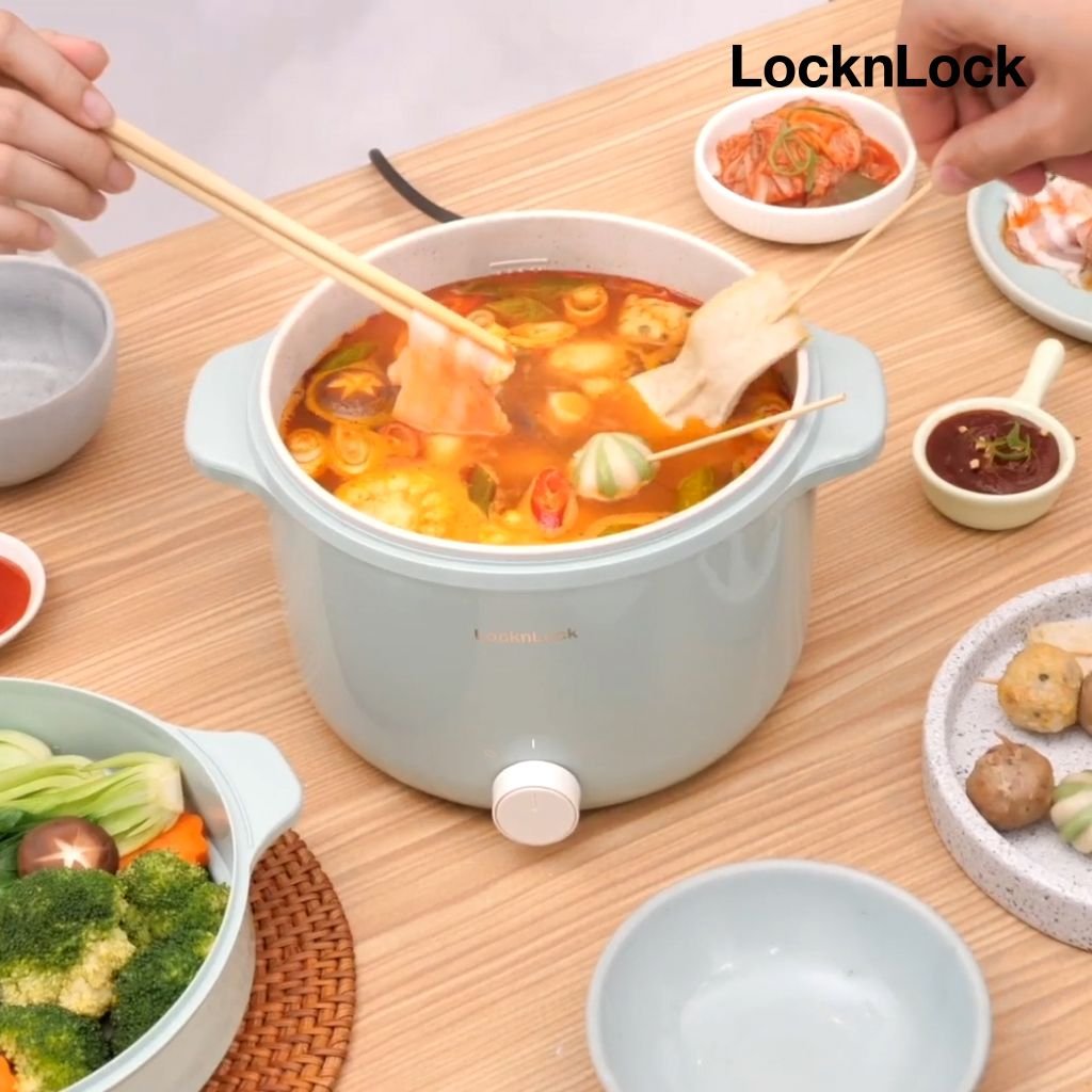 Nồi điện đa năng 2L Electric Multipot có xửng hấp LocknLock EJP156MIT4.jpg