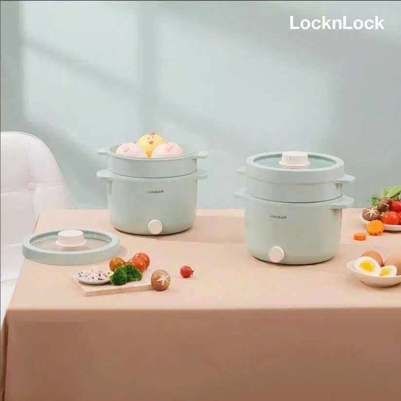 Nồi điện đa năng 2L Electric Multipot có xửng hấp LocknLock EJP156MIT9.jpg