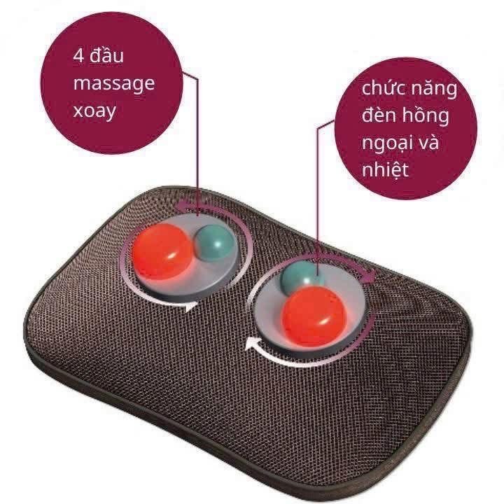  Gối massage cổ vai gáy có đèn hồng ngoại Beurer MG 1475.jpg