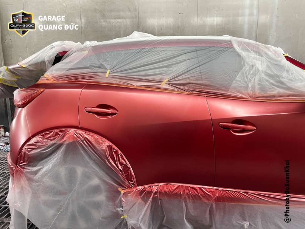 MAZDA CX3 ĐỎ - TAI NẠN ĐẦU, HÔNG XE, CỬA SAU LÁI QUANGDUCAUTO Khải Phục hồi (40).jpg