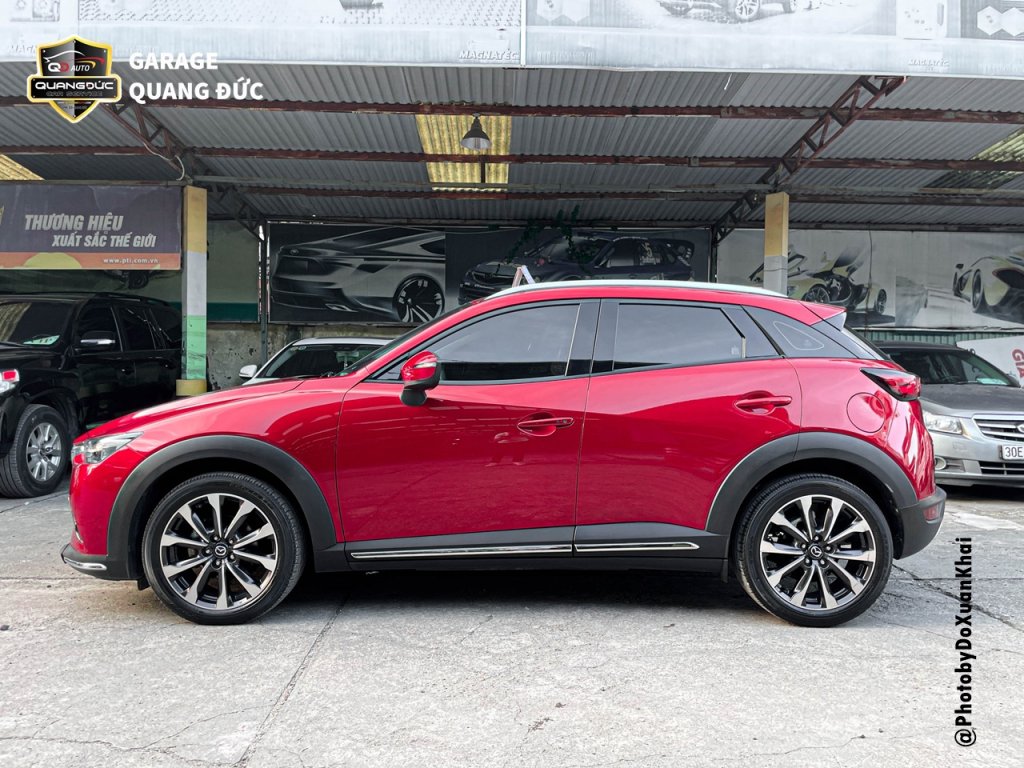 MAZDA CX3 ĐỎ - TAI NẠN ĐẦU, HÔNG XE, CỬA SAU LÁI QUANGDUCAUTO Khải Phục hồi (62).jpg
