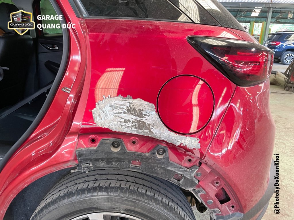 MAZDA CX3 ĐỎ - TAI NẠN ĐẦU, HÔNG XE, CỬA SAU LÁI QUANGDUCAUTO Khải Phục hồi (24).jpg