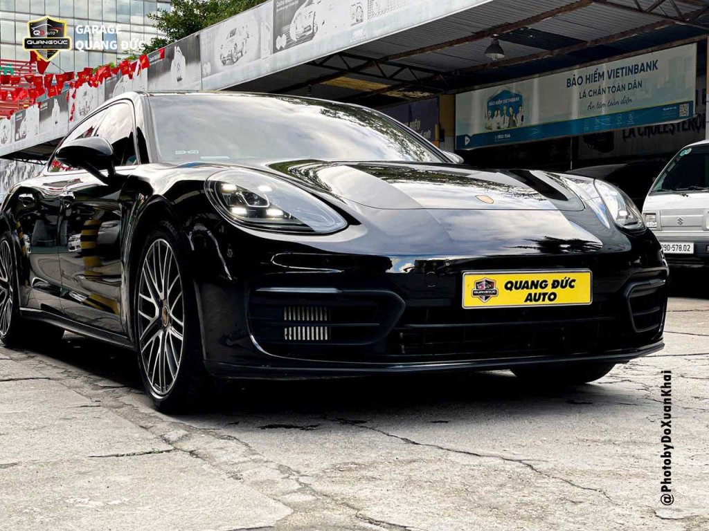 PORSCHE PANAMERA ĐEN - SƠN CẢN TRƯỚC ĐÁNH BÓNG CẢ XE (15).jpg