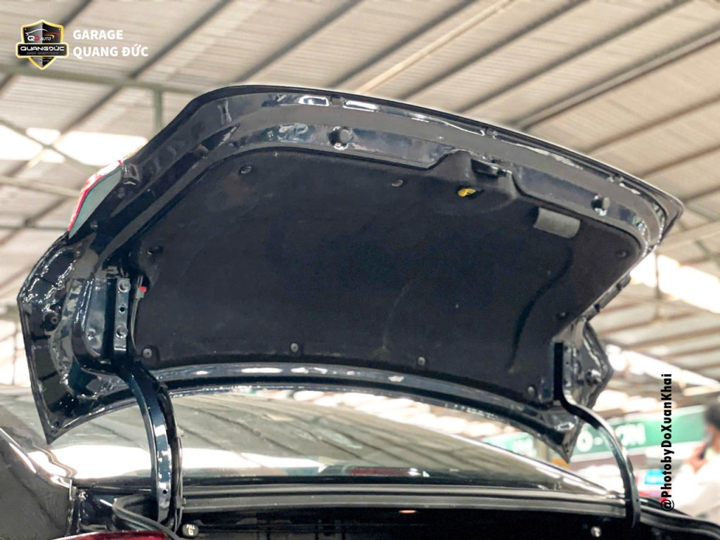 KIA CERATO XANH - ĐÂM ĐUÔI NẶNG biến dạng nắp cốp, khoang cốp, vỡ đèn, kính quangducauto Khaip...jpg