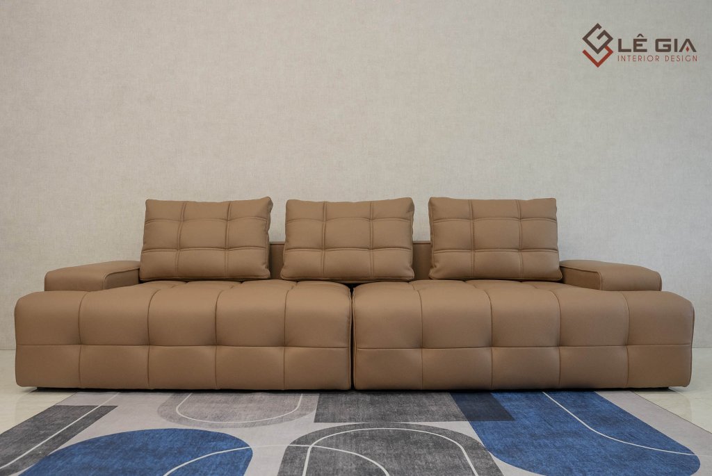 Hình ảnh thực tế sofa da nỉ cao cấp LG-SF421 (19).JPG