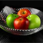 Đĩa pha lê hình lá Nachtmann Mambo Bowl10.jpg