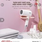 Máy sấy tóc Xiaomi Smate , công nghệ ion âm , sấy nóng lạnh 3 chế độ nhiệt.jpeg