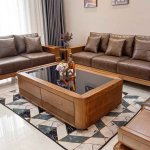 mẫu bàn trà phòng khách, bàn sofa đẹp, bàn trà mặt gỗ LG-BT127 (1).jpg