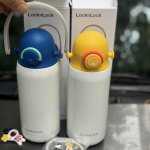 Bình giữ nhiệt có quai xách và trang trí ngộ nghĩnh 350ml LocknLock LHC32834.jpg
