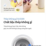 Bình giữ nhiệt có quai xách và trang trí ngộ nghĩnh 350ml LocknLock LHC32838.jpg