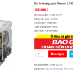 Rơ le trung gian Omron LY4N DC12, 14 chân, 10A.PNG