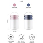 Hộp ủ cháo giữ nhiệt mang đi có quai xách 700ml LocknLock LHC804216.jpg