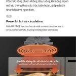 Lò chiên không dầu kết hợp lò vi sóng 22L Locknlock Rangefryer EJF294IVY9.jpg
