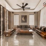 Hình ảnh thi công nội thất biệt thự thực tế anh Hiệp Lideco - Phòng khách (1).jpg