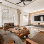 Hình ảnh thi công nội thất biệt thự thực tế anh Hiệp Lideco - Phòng khách (4).jpg