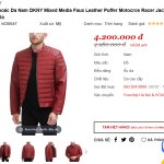 DKNY Mixed Media Faux Leather Puffer Motocros Racer Jacket.jpg