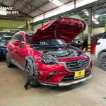 MAZDA CX3 ĐỎ - TAI NẠN ĐẦU, HÔNG XE, CỬA SAU LÁI QUANGDUCAUTO Khải Phục hồi (3).jpg