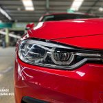 BMW320i 2015 ĐỎ - VỠ ĐÈN PHA PHỤ MÓP CẢN TRƯỚC BÊN PHỤ quangduc khaiphuchoi (8).jpg