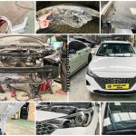 HYUNDAI ACCENT - TAI NẠN VỠ ĐÈN, BIẾN DẠNG XƯƠNG ĐẦU XE quangducauto kahiphuchoi (1).jpg