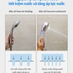 Đầu vòi sen tăng áp, lọc nước LocknLock LBW400 - Made in Korea11.jpg