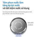 Đầu vòi sen tăng áp, lọc nước LocknLock LBW400 - Made in Korea16.jpg