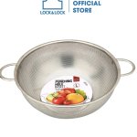 Rổ inox 28cm Punching Hole Basket có tay cầm LocknLock MIXB12827.jpg