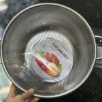 Rổ inox 28cm Punching Hole Basket có tay cầm LocknLock MIXB12821.jpeg