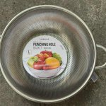 Rổ inox 28cm Punching Hole Basket có tay cầm LocknLock MIXB12822.jpeg