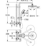 Bộ sen cây bát tròn 210mm New Tempesta Cosmopolian Grohe 279220016.jpg