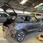 SUZUKI SWIFT -  ĐỔI MÀU TỪ XÁM SANG XANH LÁ TRỪ NÓC KHAIPHUCHOI QUANGDUCAUTO (11).jpg