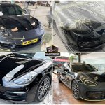 PORSCHE PANAMERA ĐEN - SƠN CẢN TRƯỚC ĐÁNH BÓNG CẢ XE (1).jpg