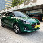 SUZUKI SWIFT -  ĐỔI MÀU TỪ XÁM SANG XANH LÁ TRỪ NÓC KHAIPHUCHOI QUANGDUCAUTO (45).jpg
