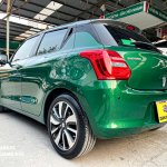 SUZUKI SWIFT -  ĐỔI MÀU TỪ XÁM SANG XANH LÁ TRỪ NÓC KHAIPHUCHOI QUANGDUCAUTO (36).jpg